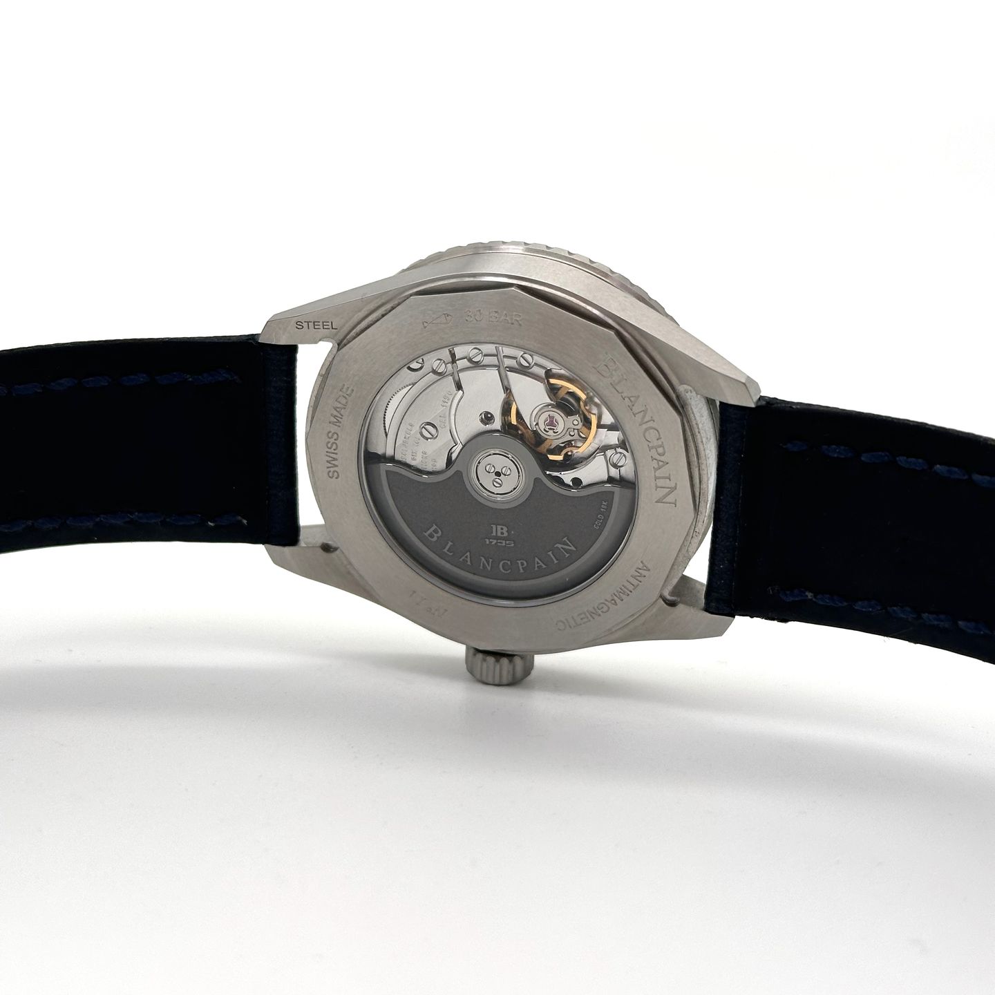 Blancpain Fifty Fathoms Bathyscaphe 5100-1140-O52A (2022) - Blue dial 39 mm Steel case (6/8)