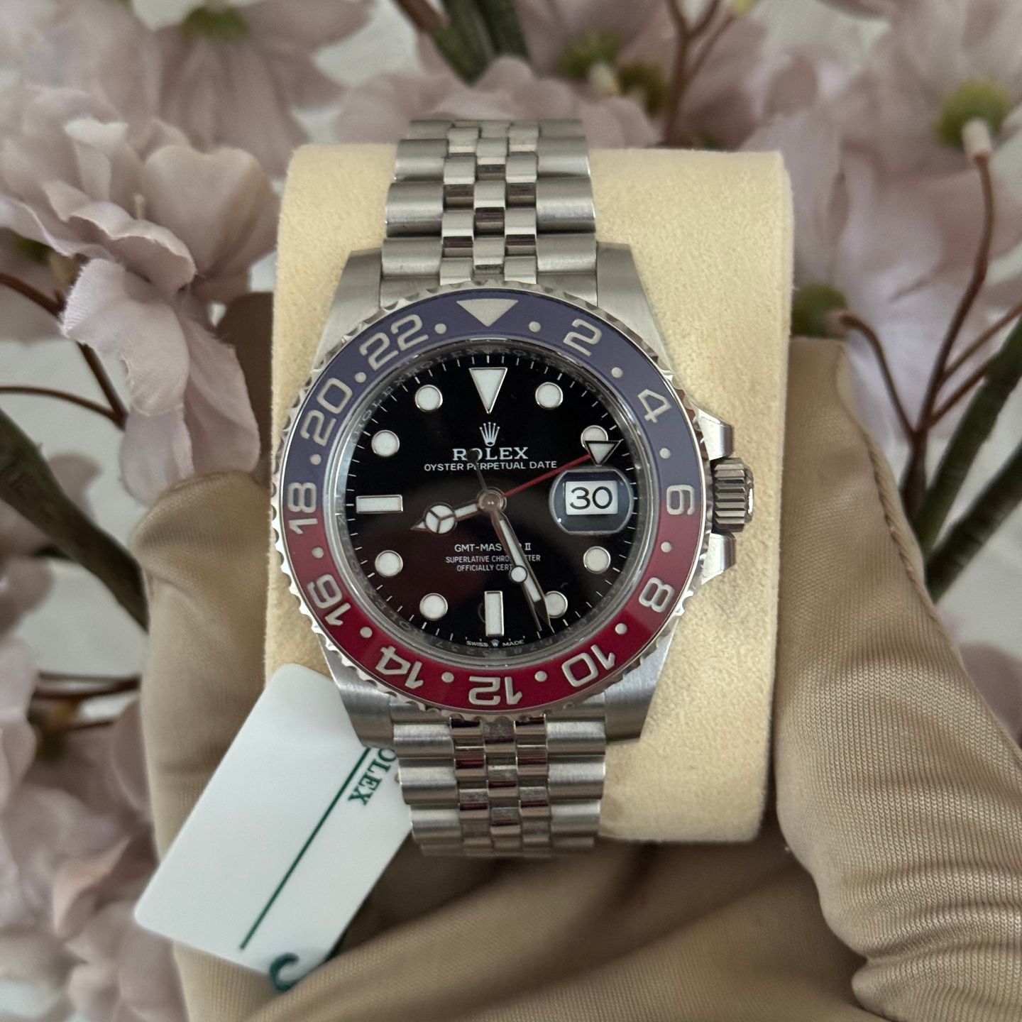 Rolex GMT-Master II 126710BLRO (2019) - Zwart wijzerplaat 40mm Staal (1/1)