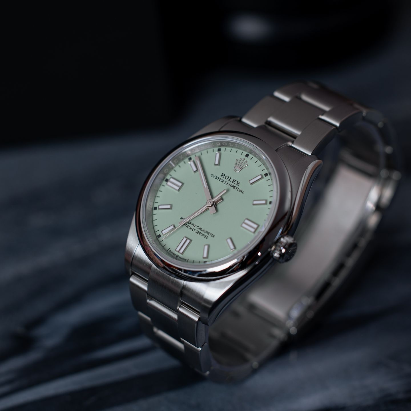 Rolex Oyster Perpetual 36 126000 (2025) - Groen wijzerplaat 36mm Staal (3/6)