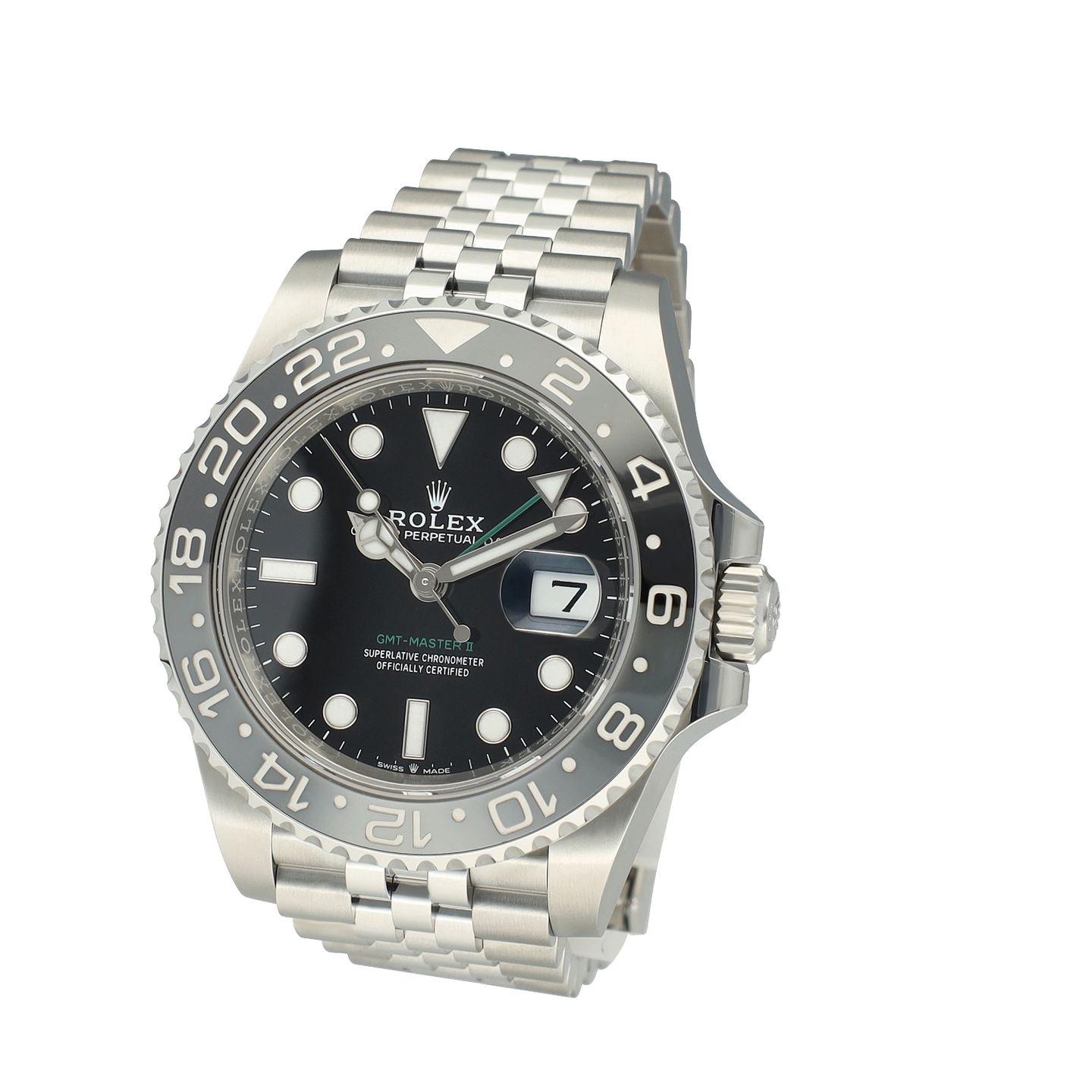 Rolex GMT-Master II 126710GRNR (2024) - Zwart wijzerplaat 40mm Staal (5/9)