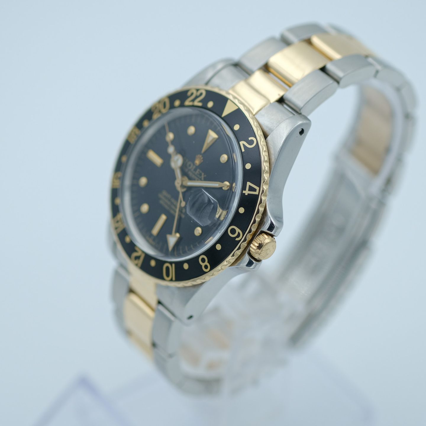 Rolex GMT-Master 1675 / 3 (1979) - Zwart wijzerplaat 40mm Goud/Staal (4/8)