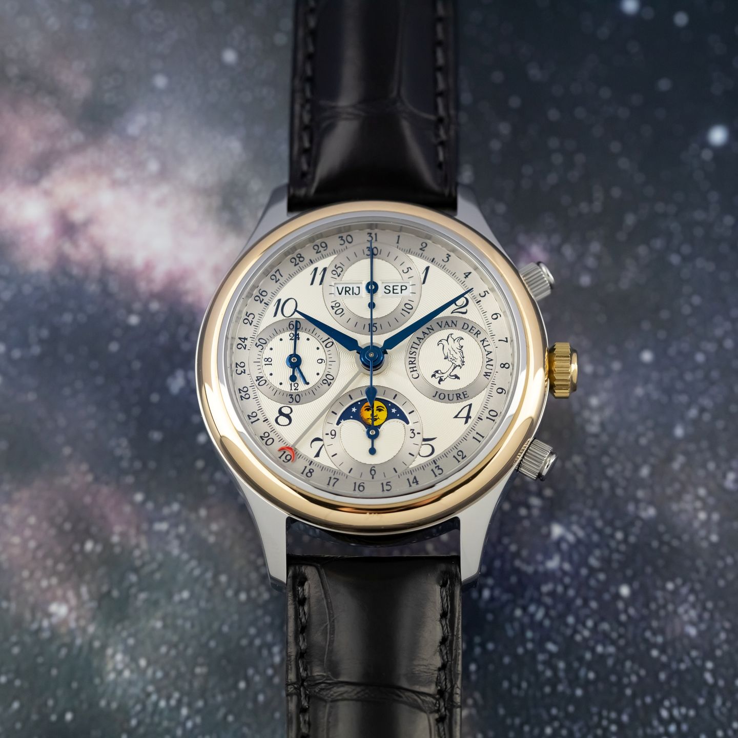 Christiaan v.d. Klaauw Vintage Kleine Ceres Staal/Goud - (1/6)