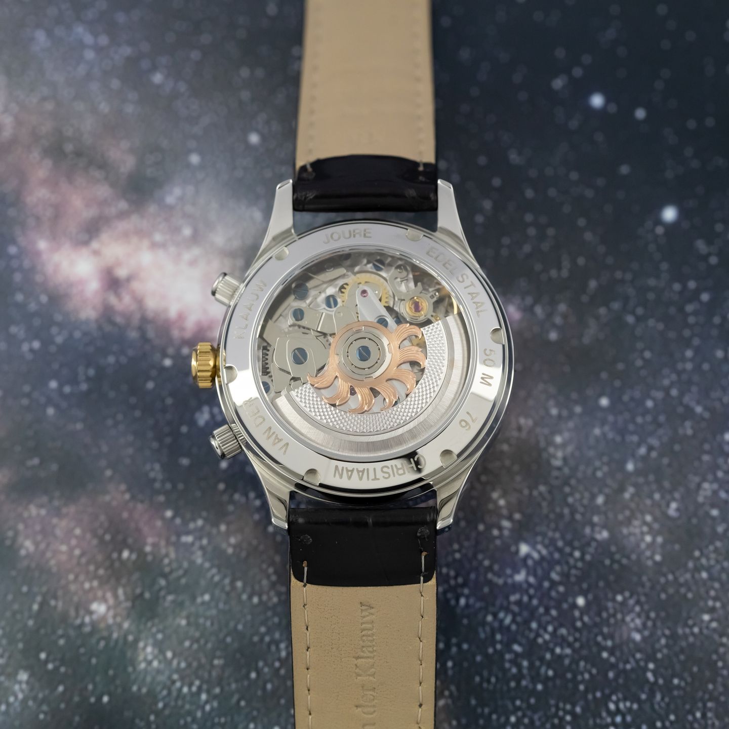 Christiaan v.d. Klaauw Vintage Kleine Ceres Staal/Goud - (5/6)