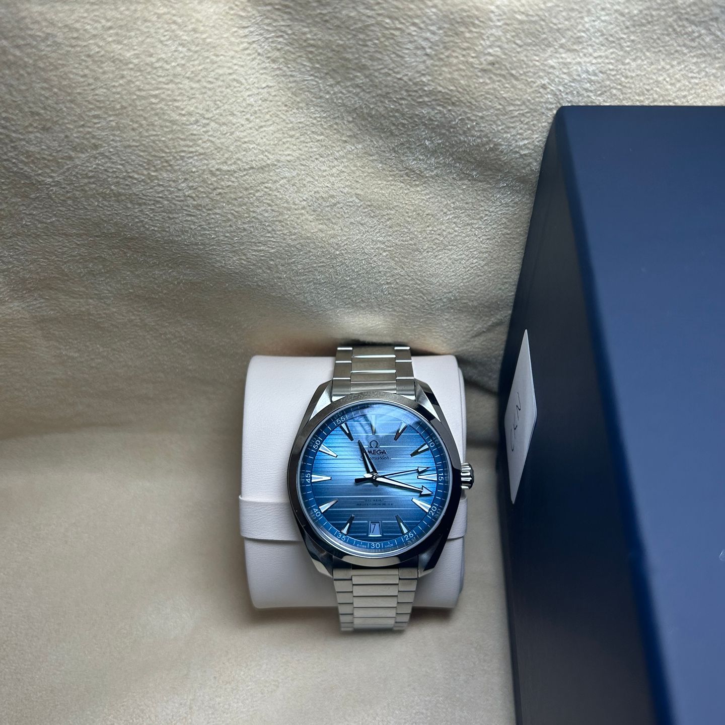 Omega Seamaster Aqua Terra 220.10.41.21.03.005 (2024) - Blauw wijzerplaat 41mm Staal (2/8)