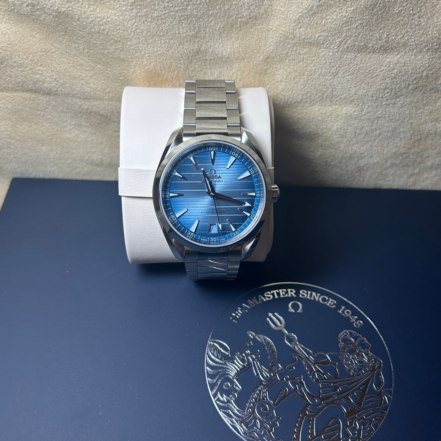 Omega Seamaster Aqua Terra 220.10.41.21.03.005 (2024) - Blauw wijzerplaat 41mm Staal (4/8)