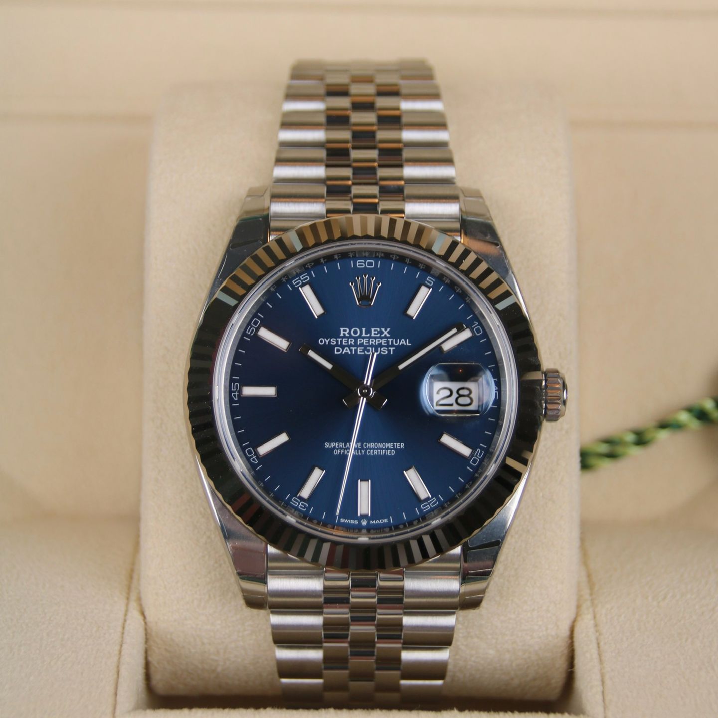 Rolex Datejust 41 126334 (2025) - Blue dial 41 mm Steel case (1/1)