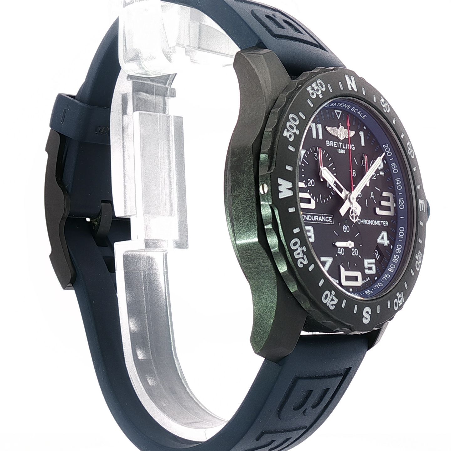 Breitling Endurance Pro X82310D51B1S1 (2022) - Black dial 44 mm Plastic case (2/7)