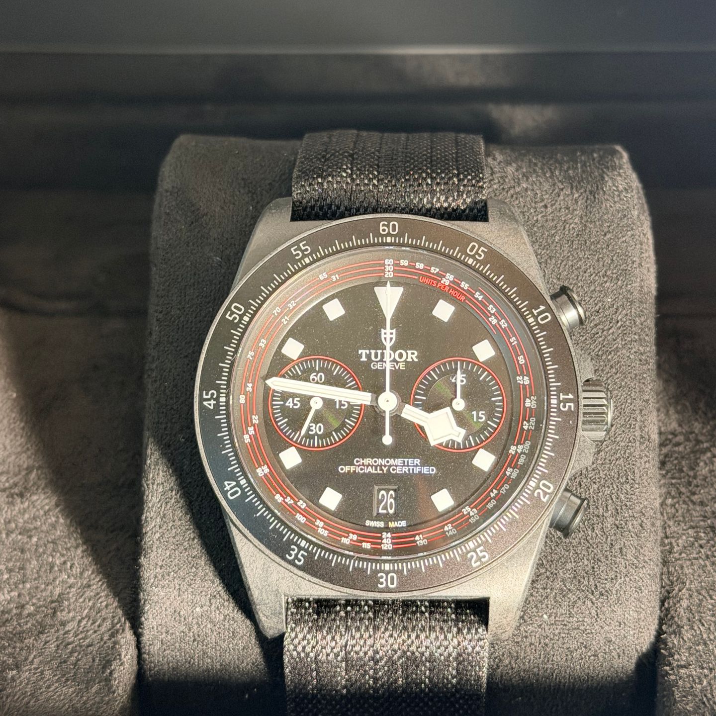 Tudor Pelagos 25827KN (2025) - Black dial 43 mm Carbon case (2/8)