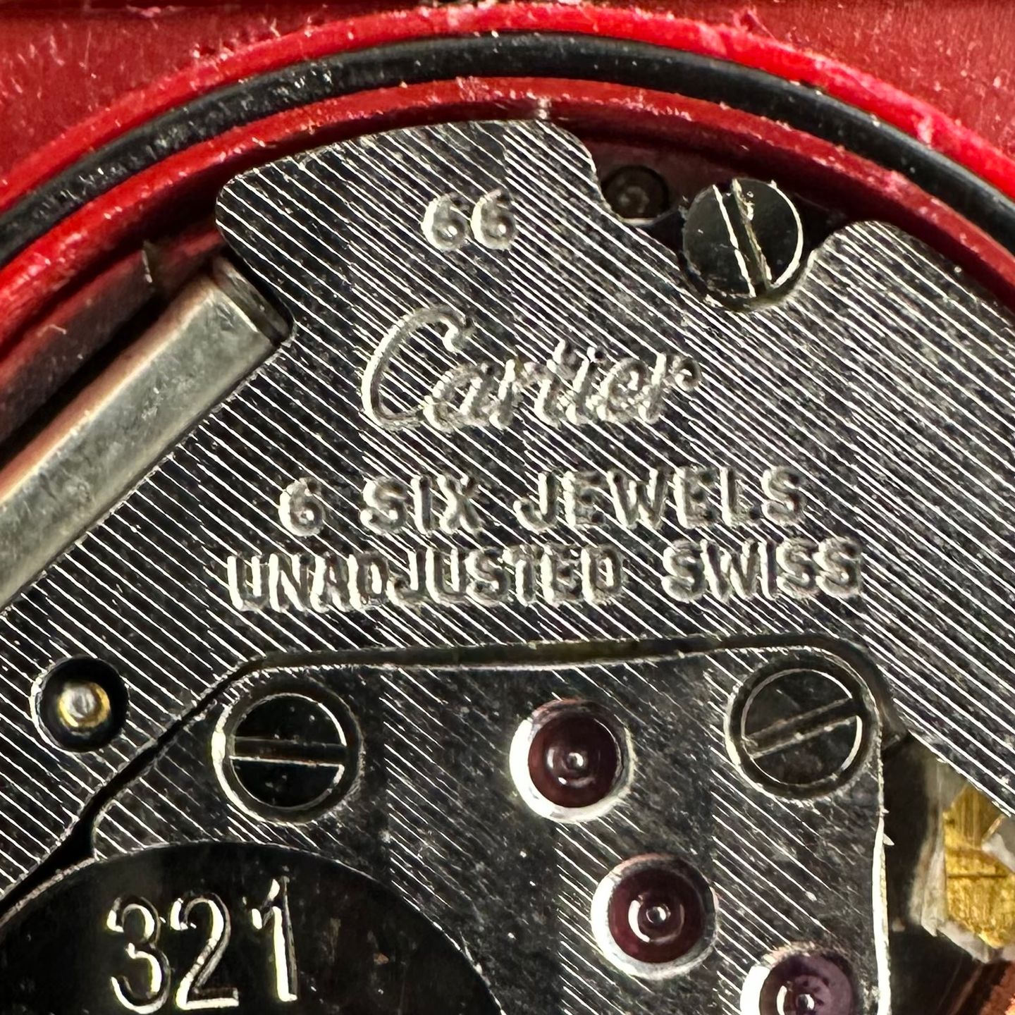 Cartier Tank 366001 (1990) - Champagne dial 20 mm Gold/Steel case (4/8)