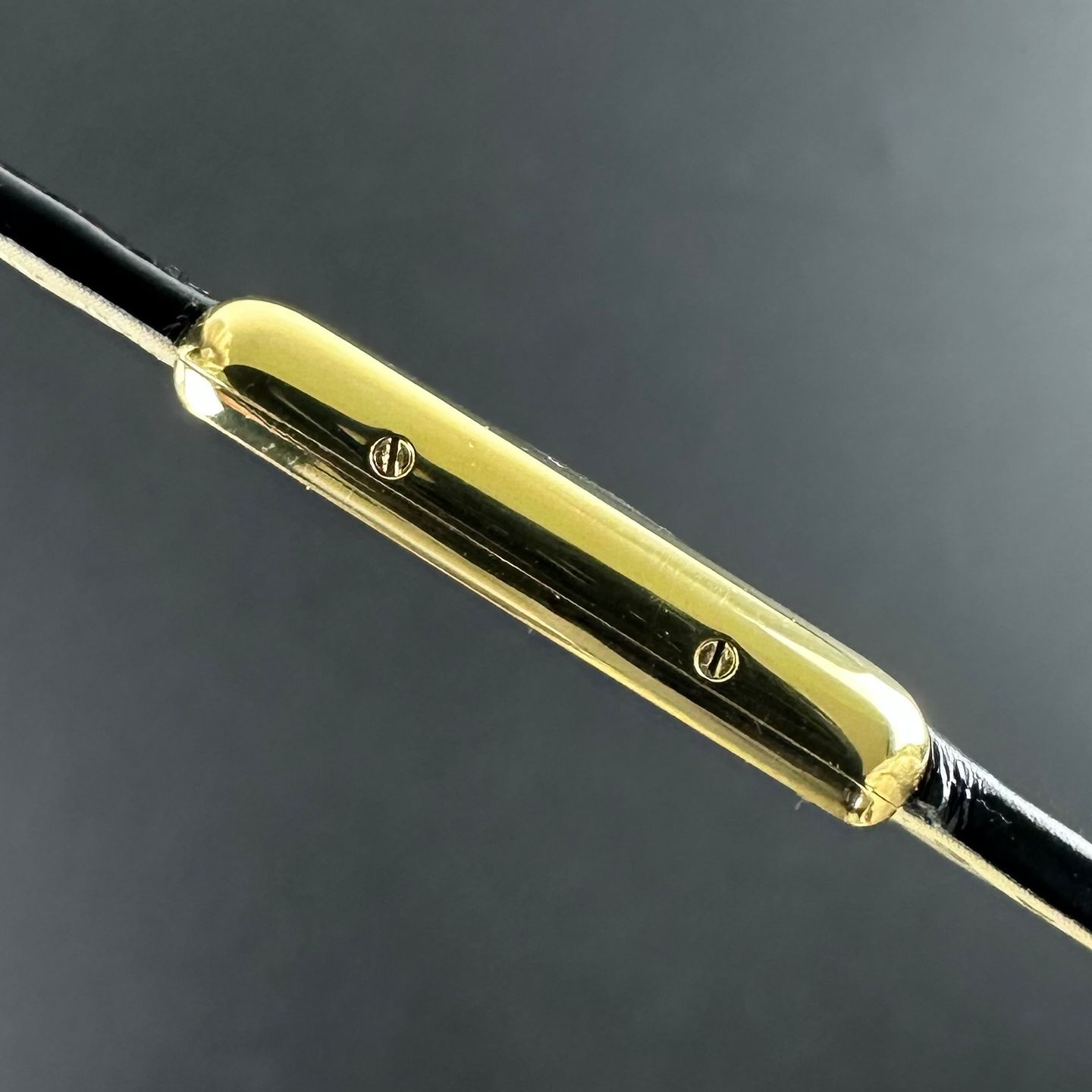 Cartier Tank 366001 (1990) - Champagne dial 20 mm Gold/Steel case (6/8)