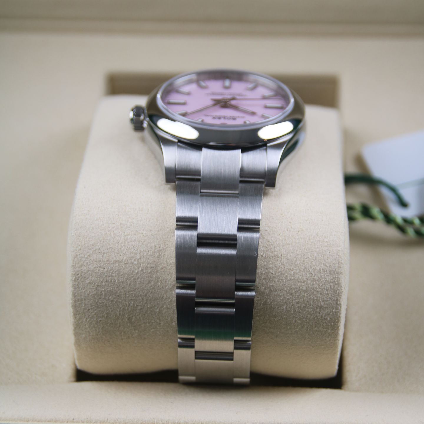 Rolex Oyster Perpetual 31 277200 (2025) - Pink dial 31 mm Steel case (3/8)