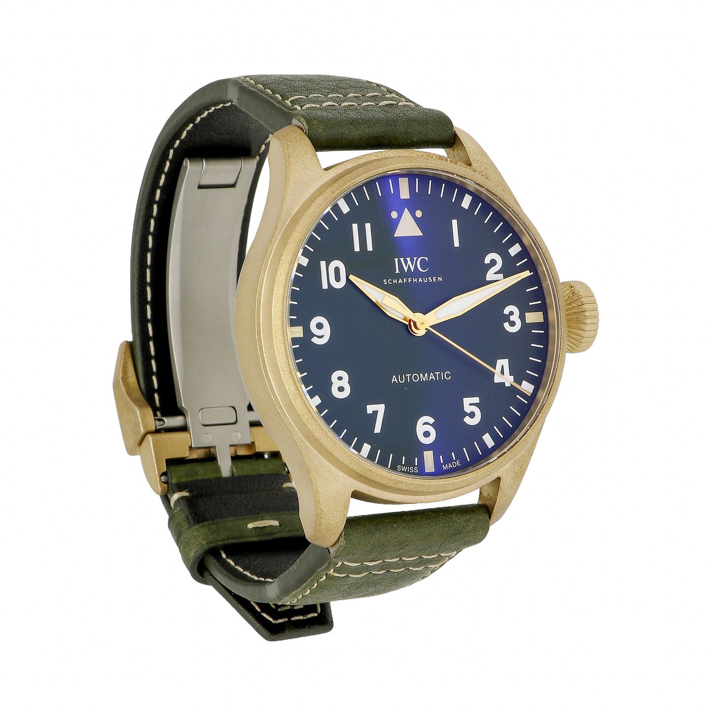 IWC Big Pilot IW329702 (2022) - Green dial 43 mm Bronze case (5/8)