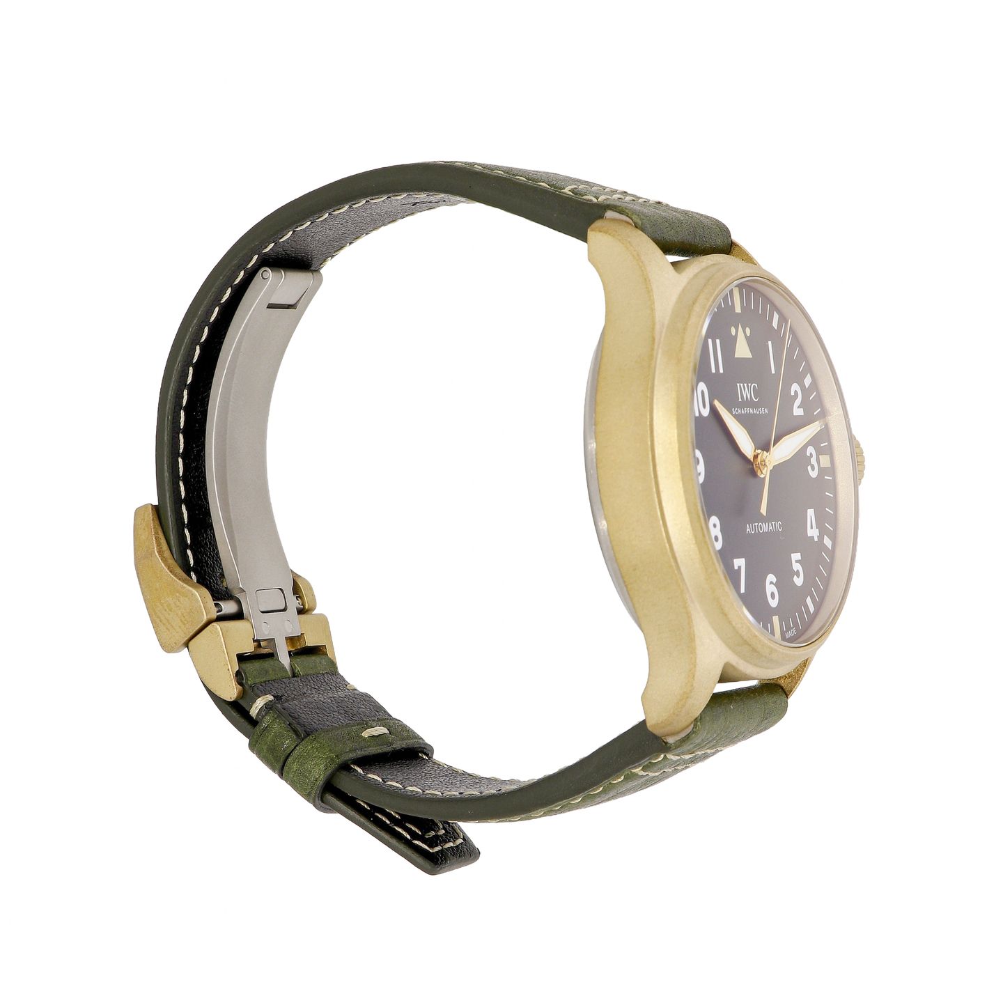 IWC Big Pilot IW329702 (2022) - Green dial 43 mm Bronze case (6/8)