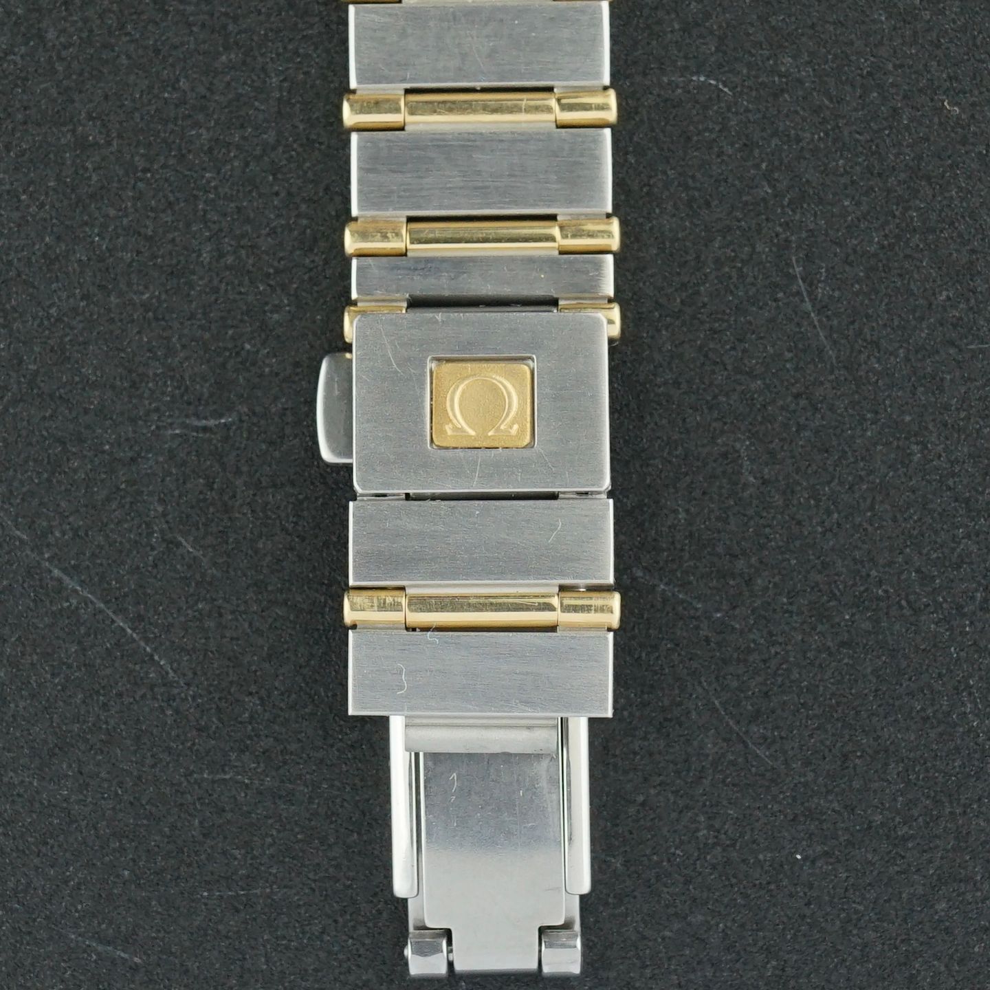Omega Constellation 895.1080.1 (1993) - Gold dial 22 mm Gold/Steel case (8/8)