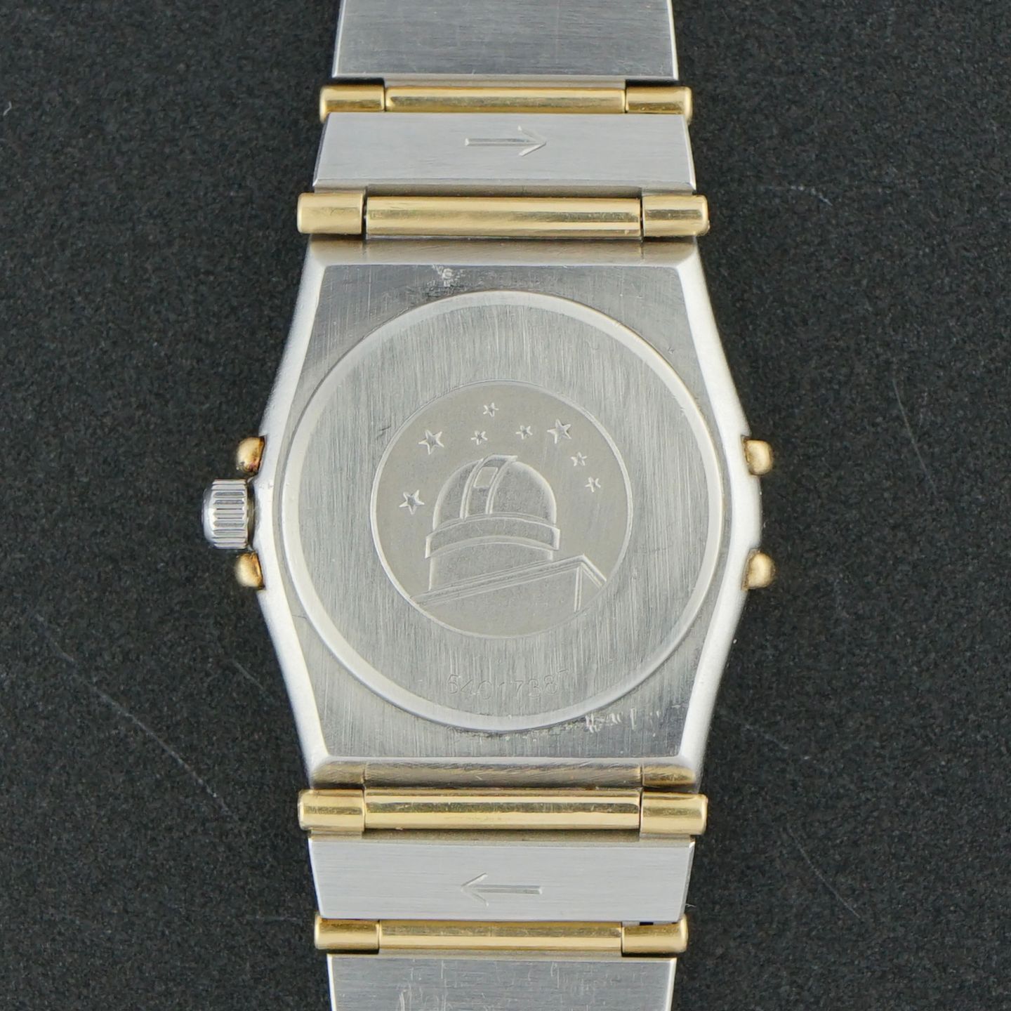 Omega Constellation 895.1080.1 (1993) - Gold dial 22 mm Gold/Steel case (4/8)