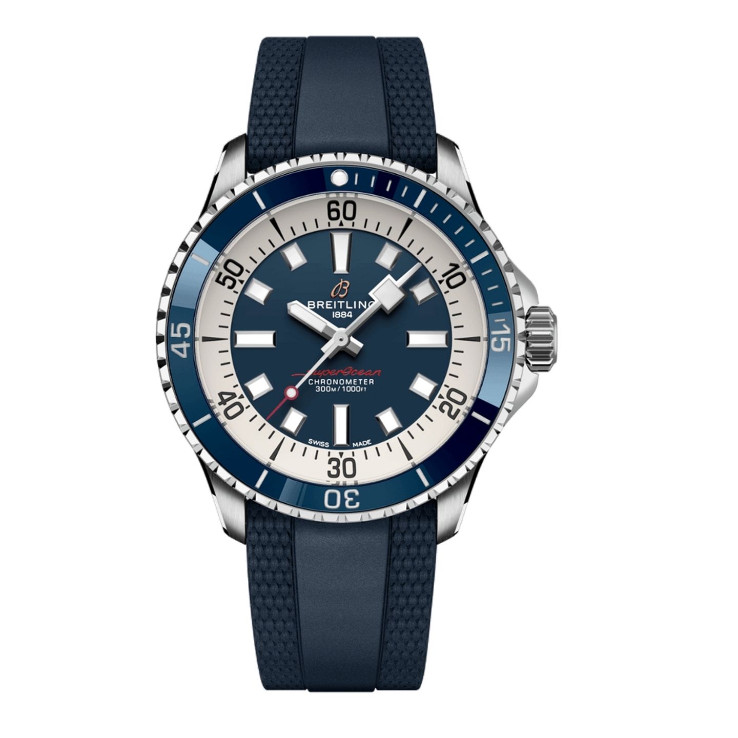 Breitling Superocean 42 A17375E71C1S1 (2023) - Blauw wijzerplaat 42mm Staal (1/1)