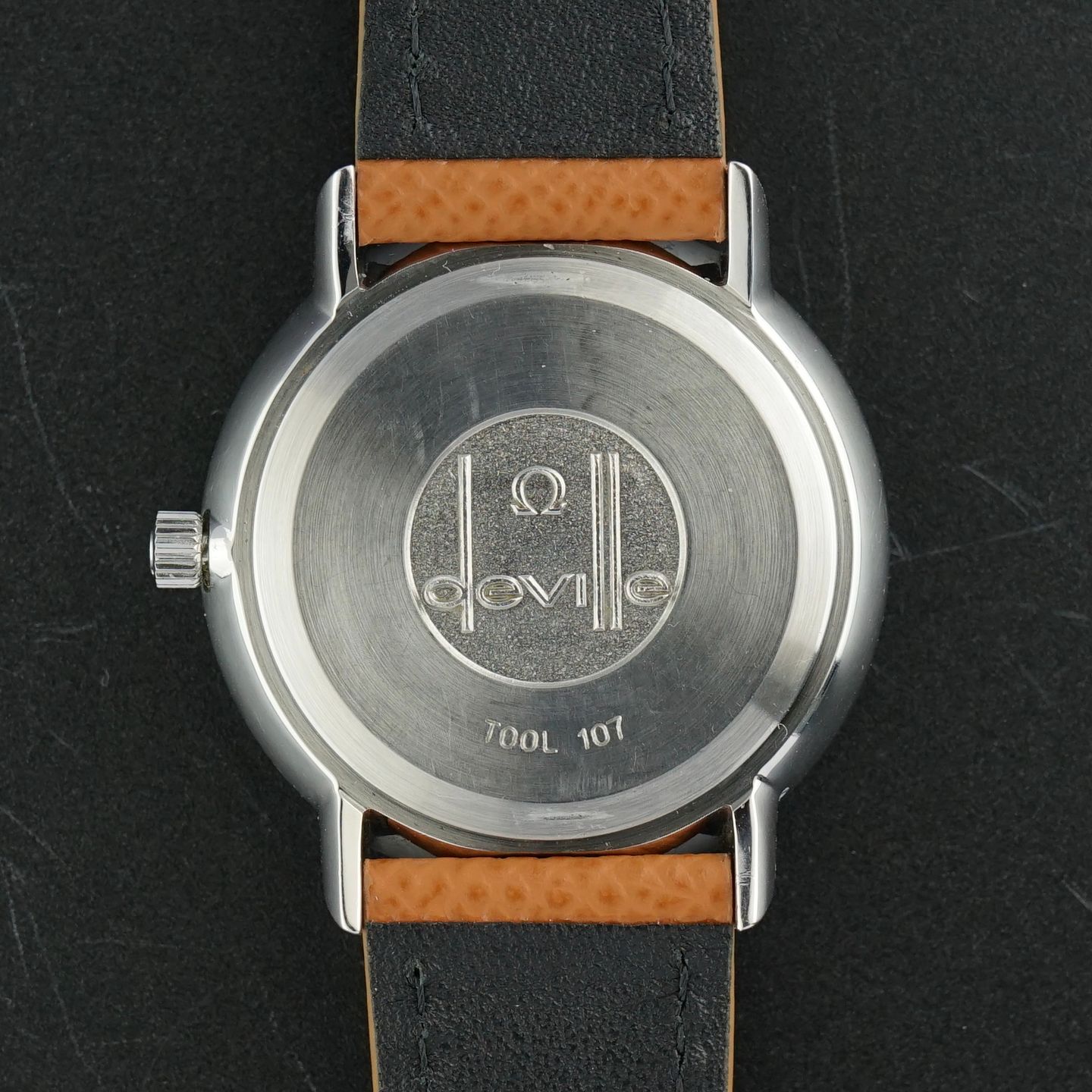 Omega De Ville 166.033 (1970) - White dial 34 mm Steel case (3/8)