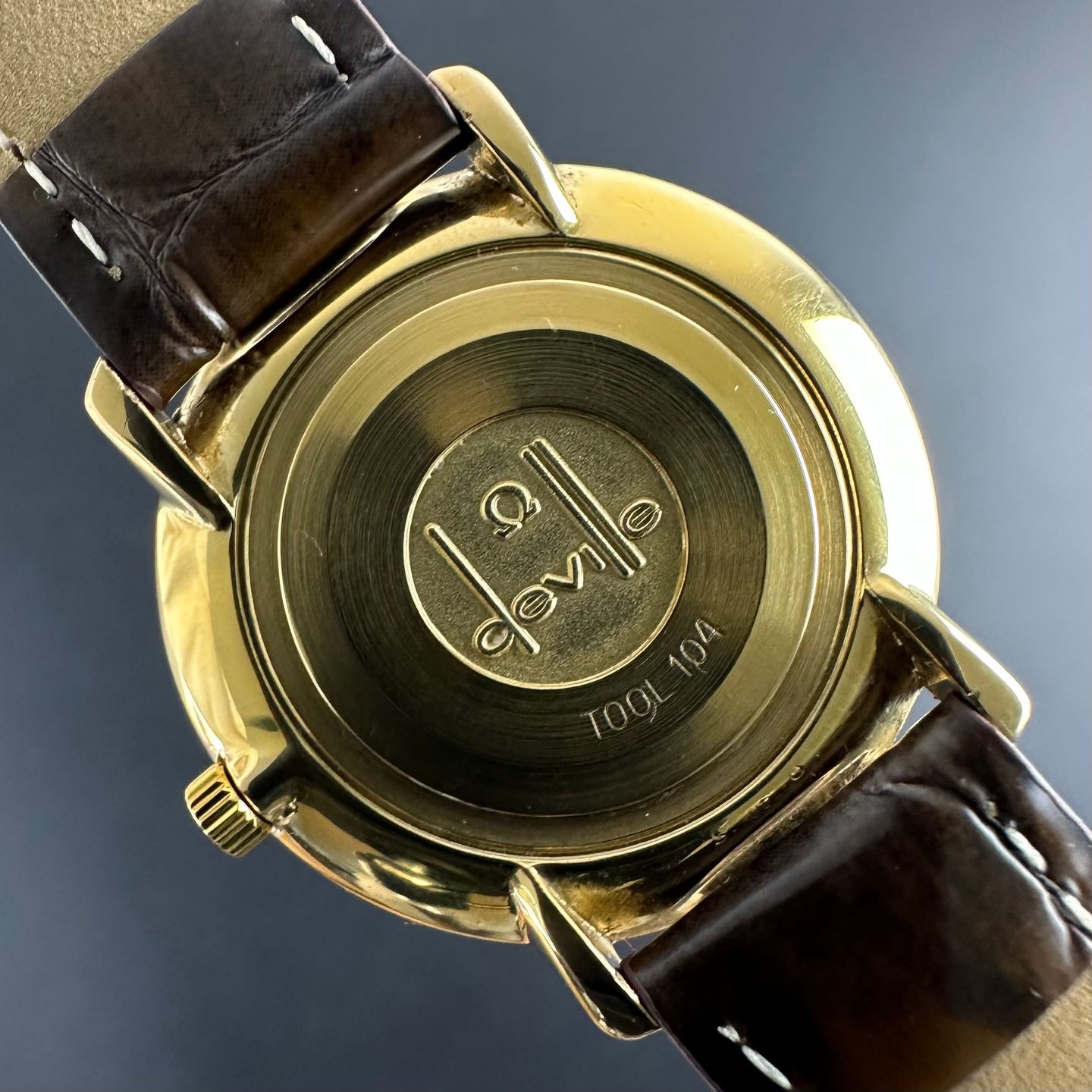 Omega De Ville 115.0001 (1971) - Goud wijzerplaat 33mm Goud/Staal (3/8)