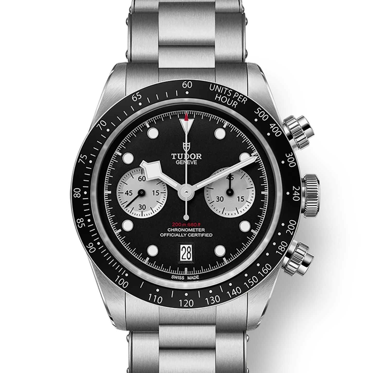 Tudor Black Bay Chrono 79360N (2025) - Black dial 41 mm Steel case (1/2)