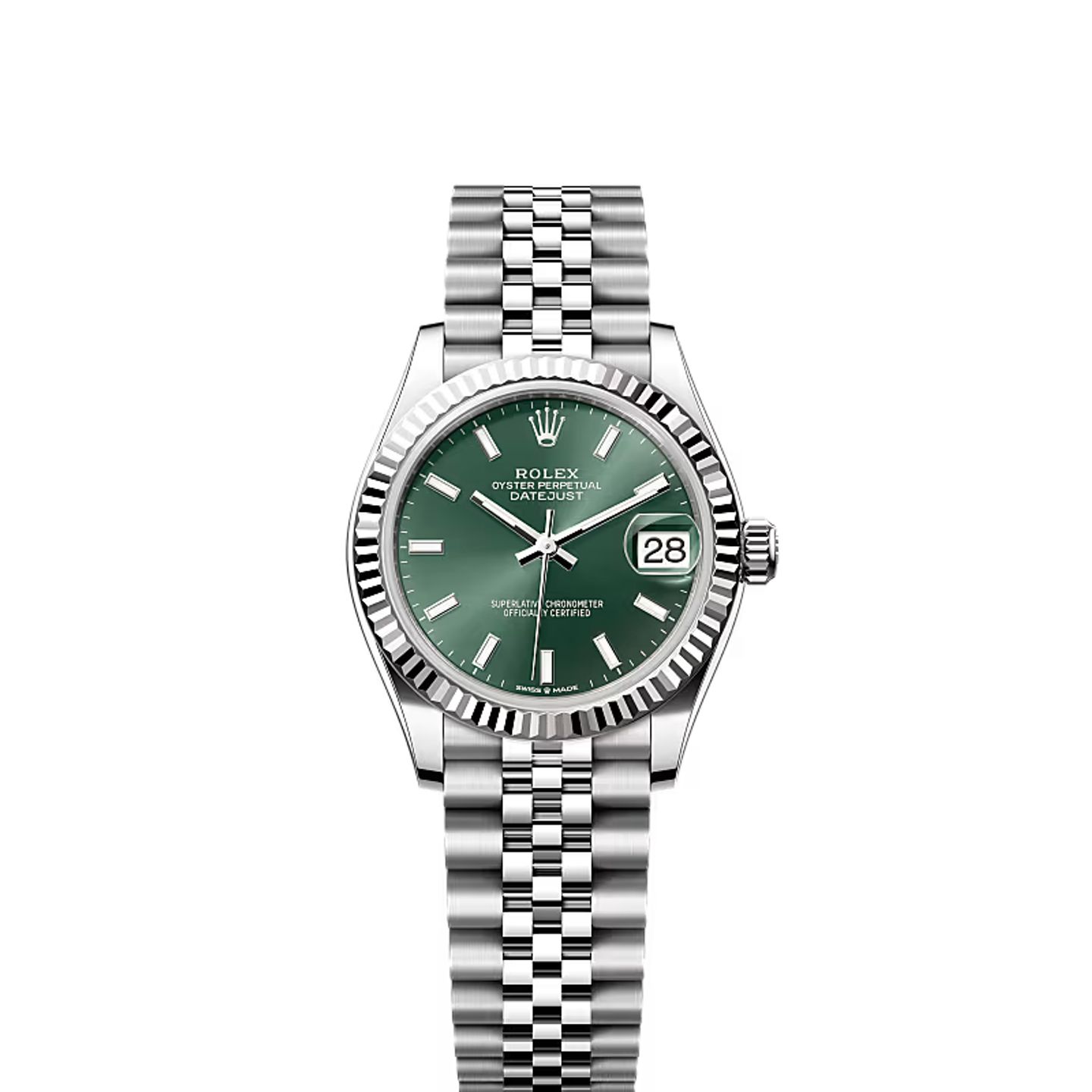 Rolex Datejust 31 278274 (2024) - Green dial 31 mm Steel case (1/1)