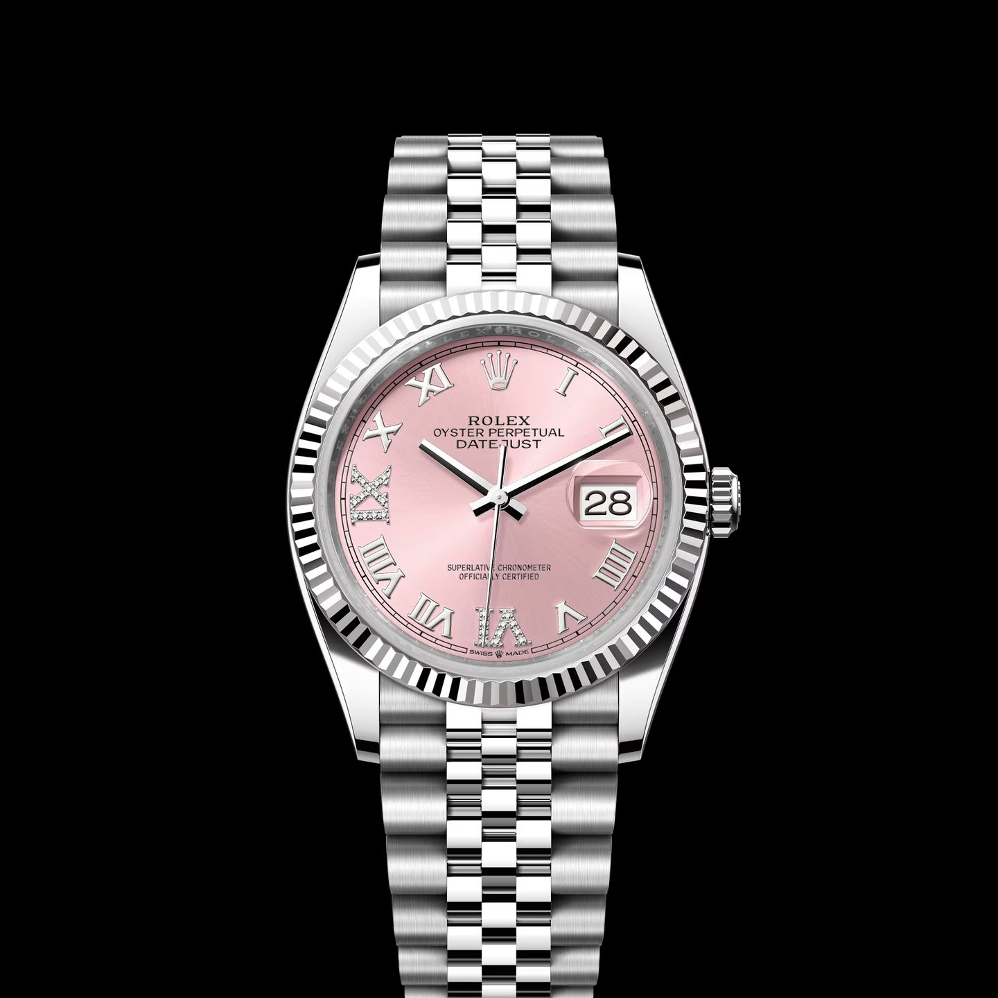 Rolex Datejust 36 126234 (2023) - Pink dial 36 mm Steel case (1/1)