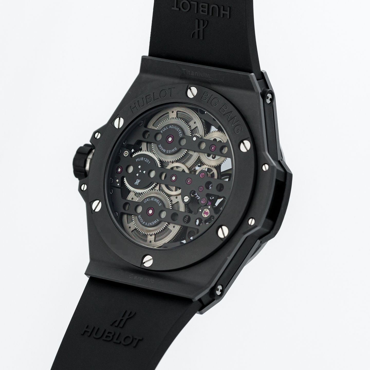 Hublot Big Bang Meca-10 414.CI.1123.RX (Unknown (random serial)) - Transparent dial 45 mm Ceramic case (3/8)
