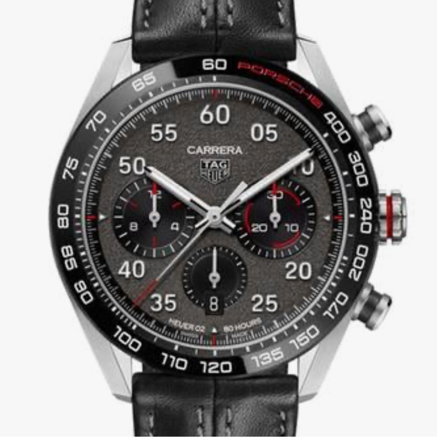 TAG Heuer Carrera Porsche Chronograph Special Edition CBN2A1F.FC6492 (2024) - Grijs wijzerplaat 44mm Staal (1/1)