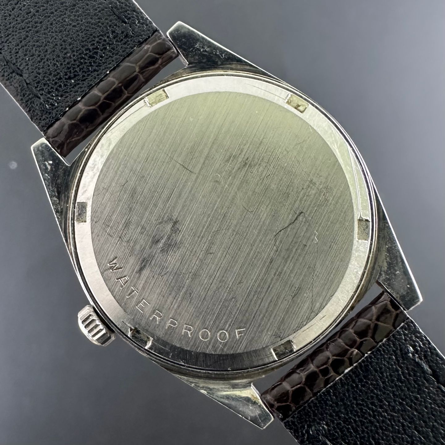 Omega Genève 136.041 (1969) - Wit wijzerplaat 35mm Staal (3/8)