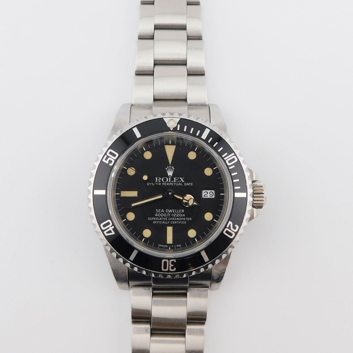 Rolex Sea-Dweller 16660 (1990) - Zwart wijzerplaat 40mm Staal (2/5)