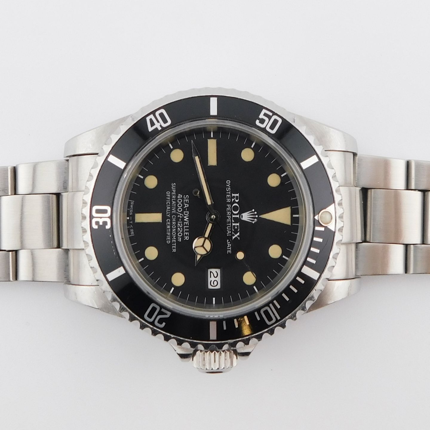 Rolex Sea-Dweller 16660 (1990) - Zwart wijzerplaat 40mm Staal (3/5)