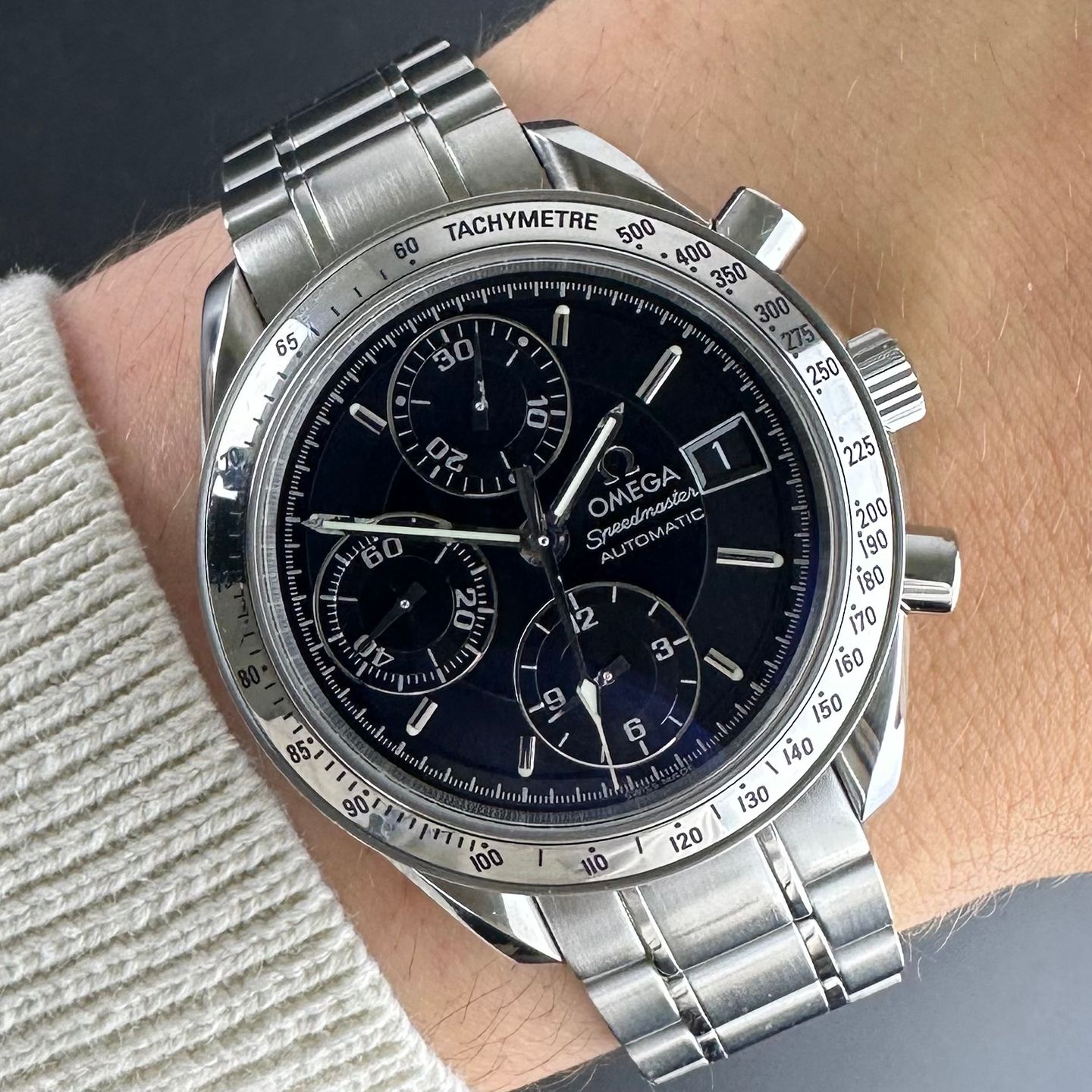 Omega Speedmaster Date 3513.5 - (2/8)