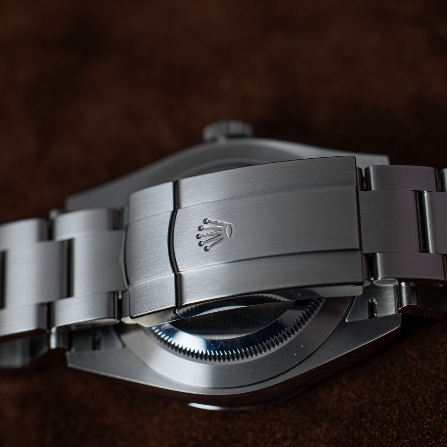 Rolex Oyster Perpetual 41 134300 (2025) - Groen wijzerplaat 41mm Staal (4/4)