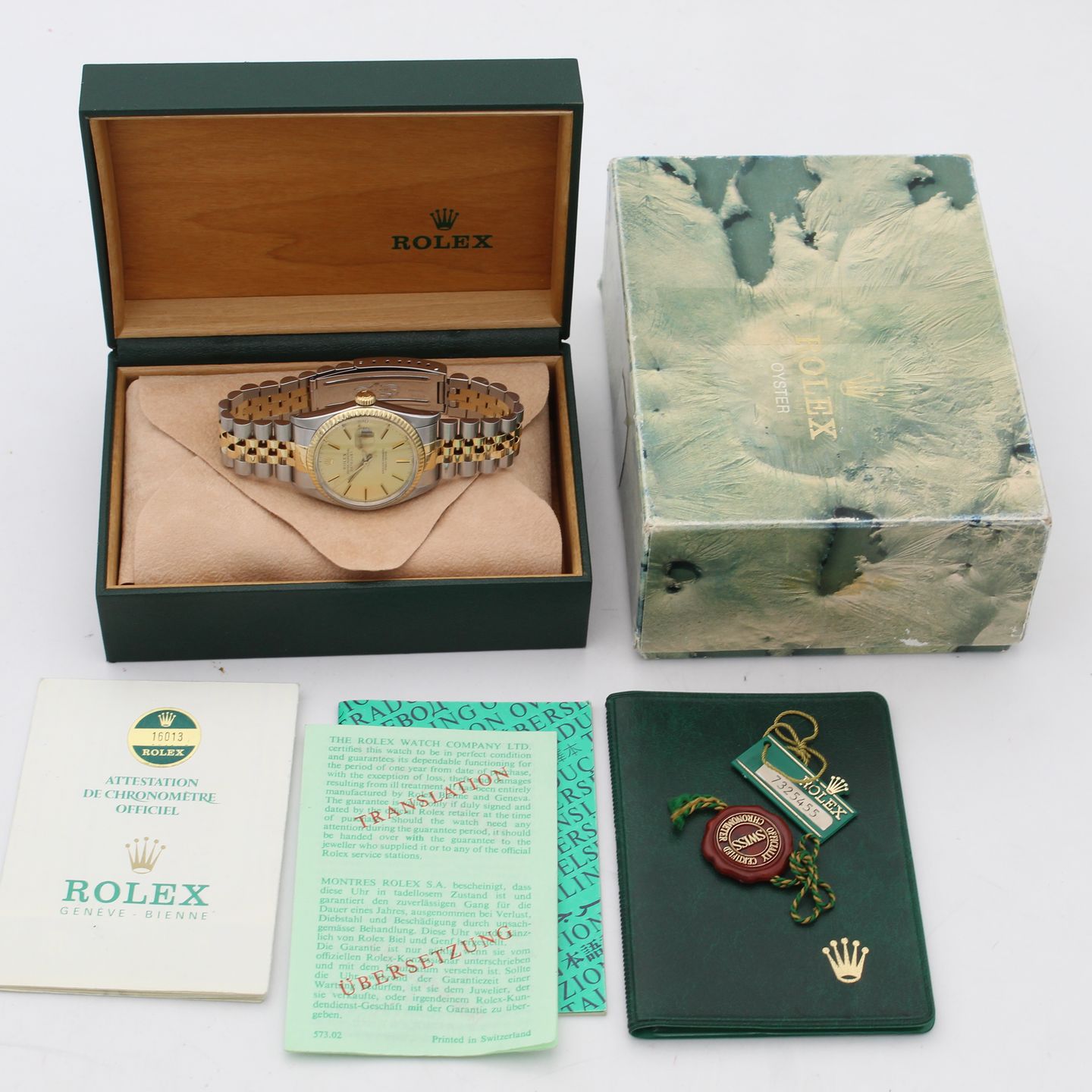 Rolex Datejust 36 16013 (1983) - 36mm Goud/Staal (8/8)