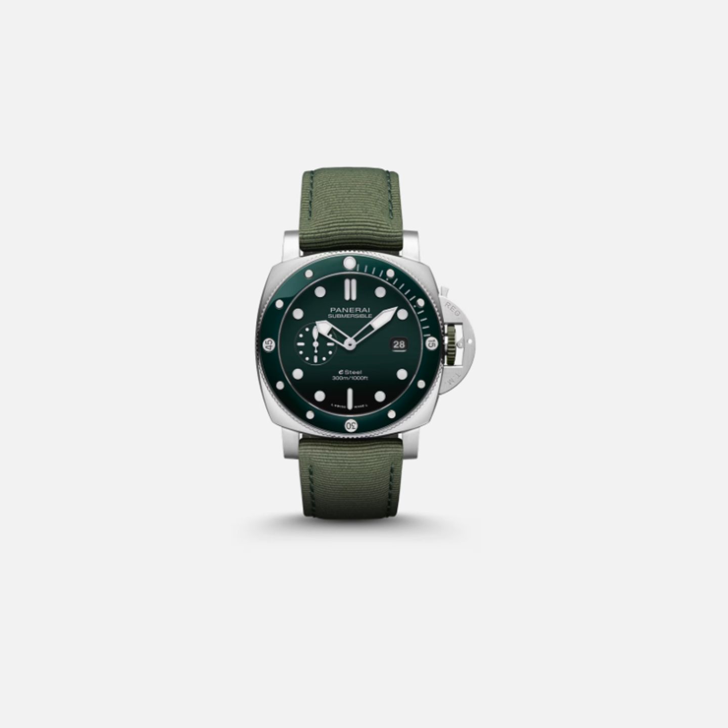 Panerai Luminor Submersible PAM01287 (2024) - Green dial 44 mm Steel case (1/1)