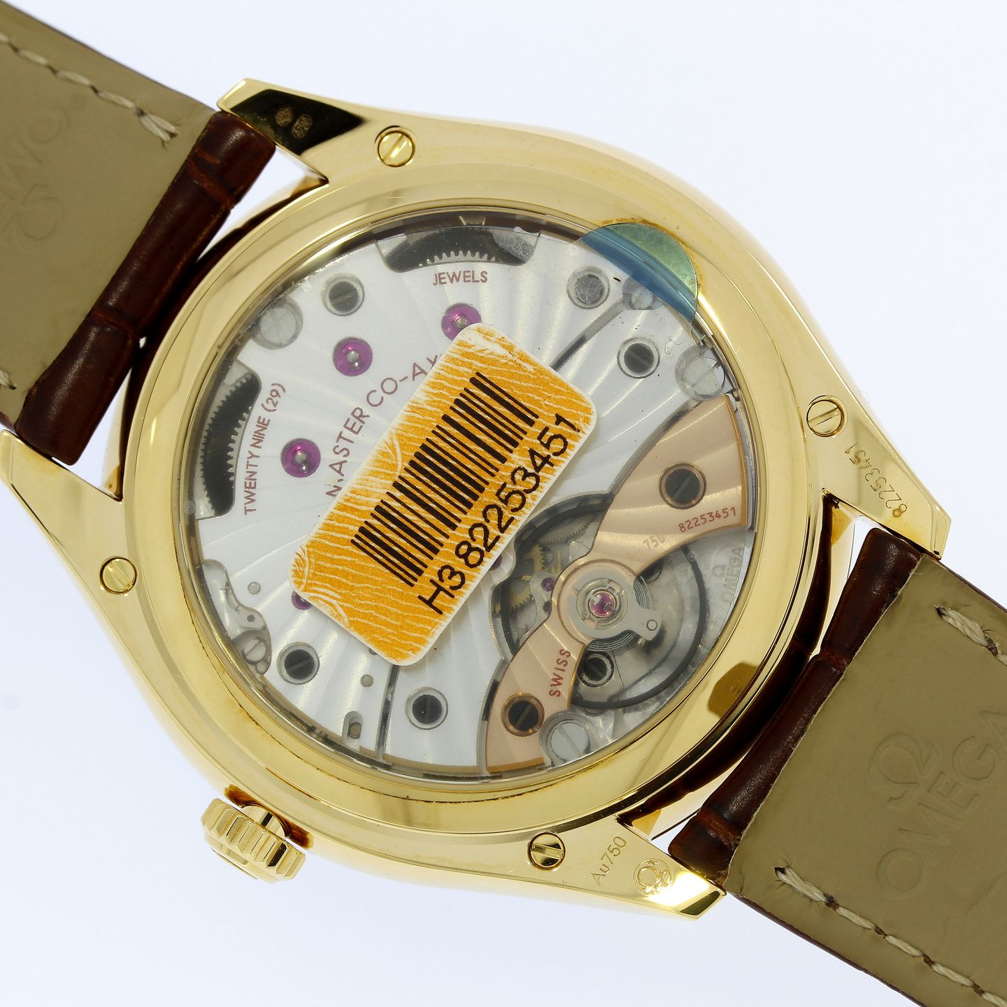 Omega De Ville Trésor 435.53.40.21.09.001 (2021) - White dial 40 mm Yellow Gold case (8/8)