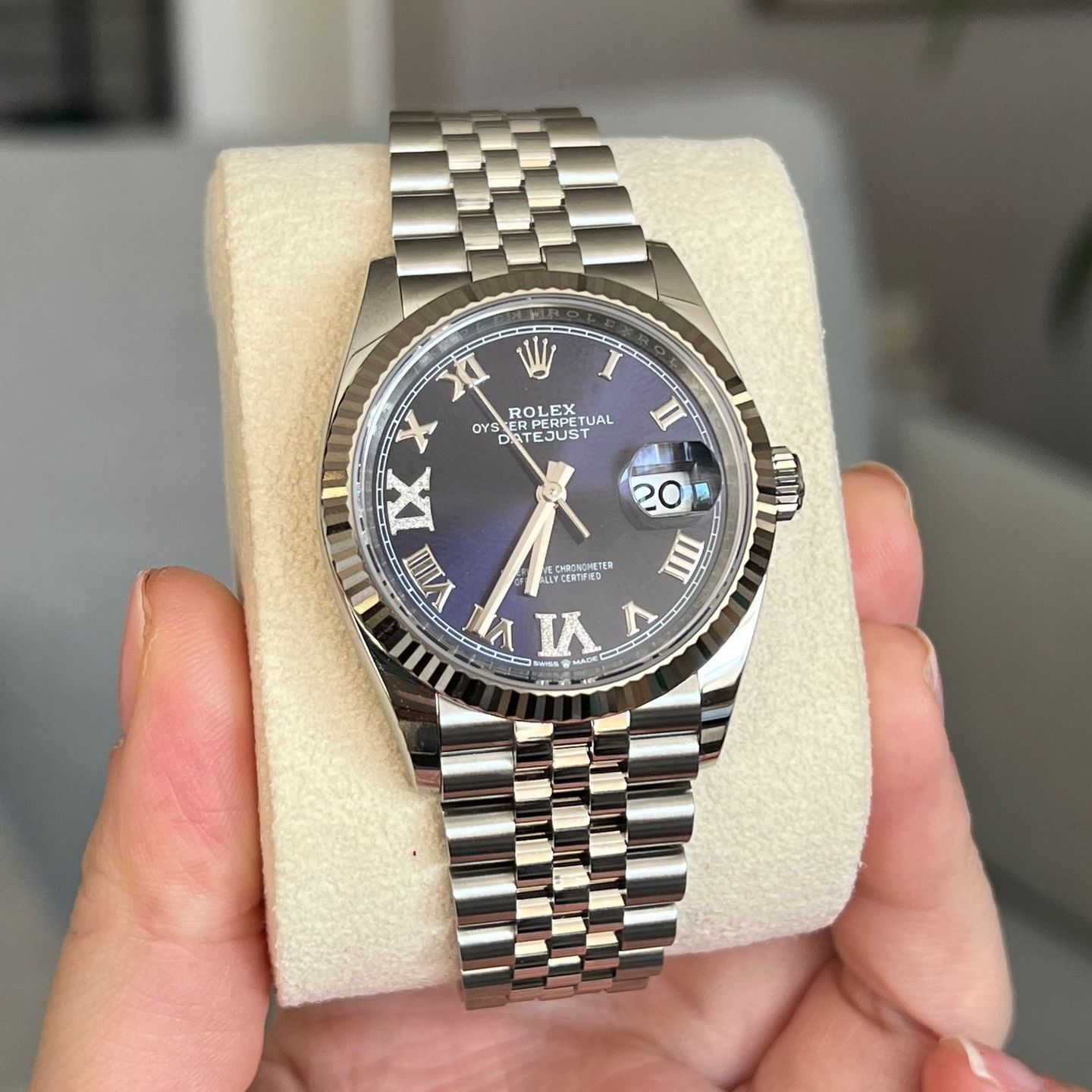 Rolex Datejust 126234 PURPLE VIIX JUB - (2/4)