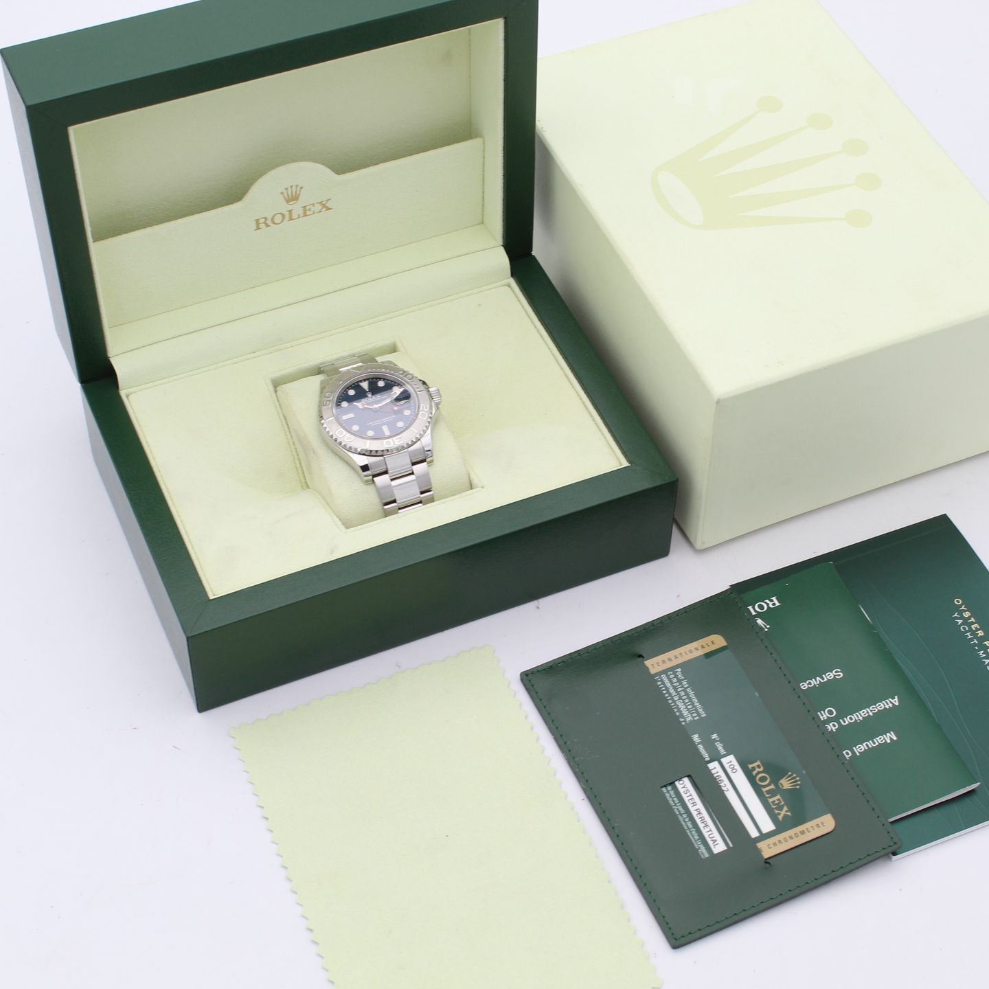 Rolex Yacht-Master 40 116622 (2013) - Blauw wijzerplaat 40mm Staal (8/8)