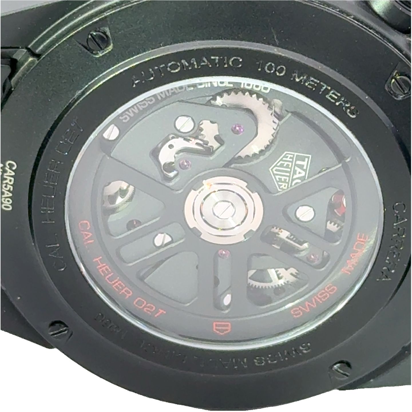 TAG Heuer Carrera Heuer-02T CAR5A90.FC6415 - (3/4)