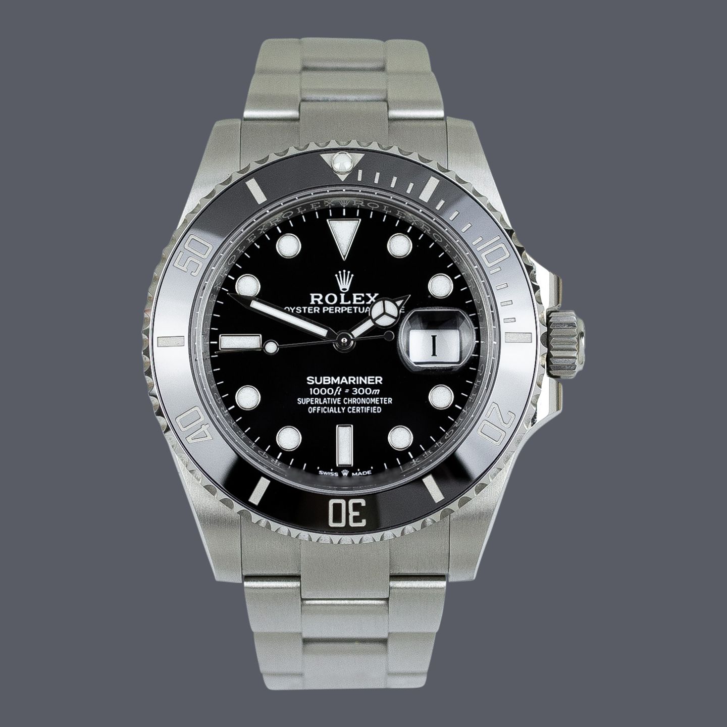 Rolex Submariner Date 126610LN (2025) - Zwart wijzerplaat 41mm Staal (1/1)