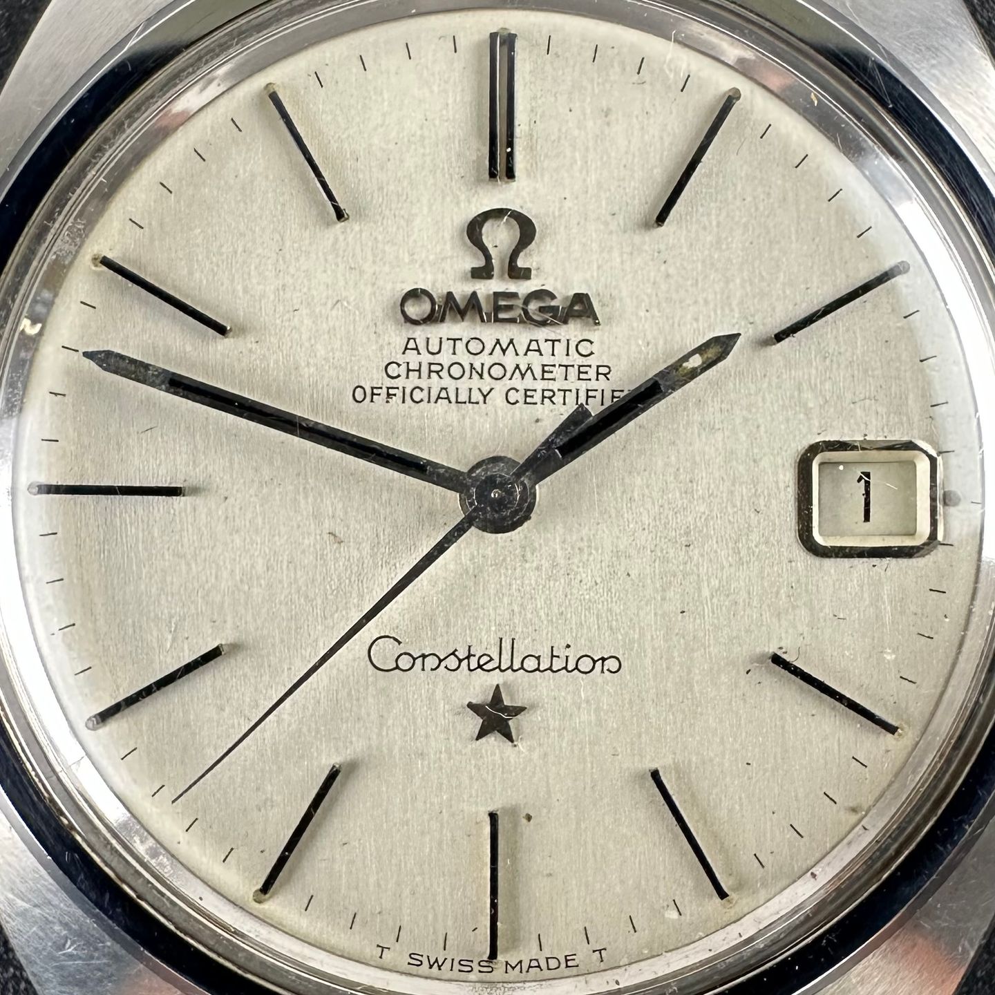 Omega Constellation 168.017 (1966) - White dial 35 mm Steel case (8/8)