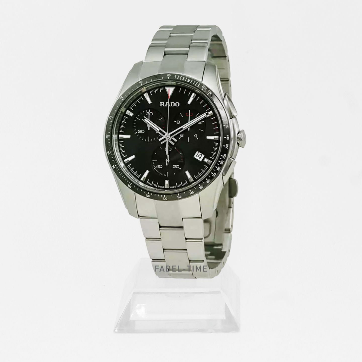 Rado HyperChrome R32259153 (2024) - Zwart wijzerplaat 44mm Staal (1/1)