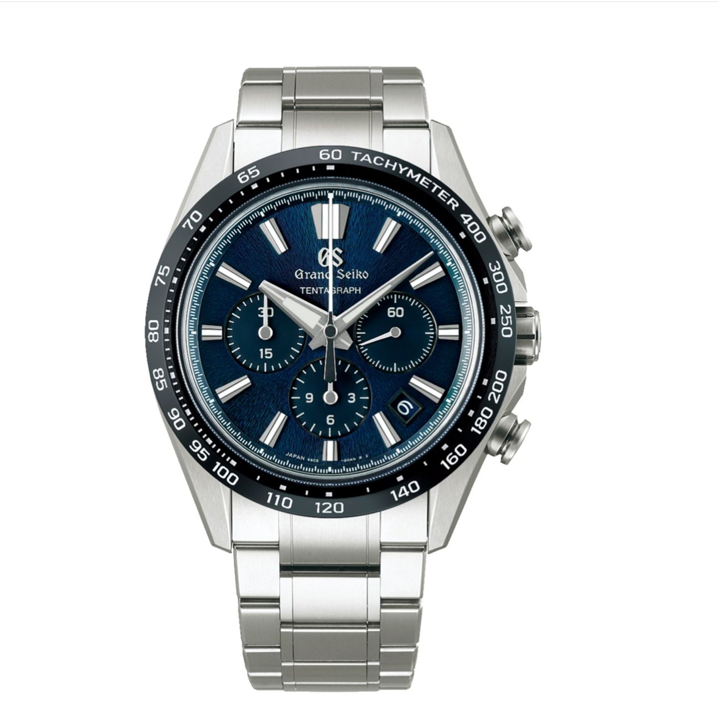 Grand Seiko Evolution 9 Collection SLGC001 (2024) - Blauw wijzerplaat 43mm Titanium (1/1)