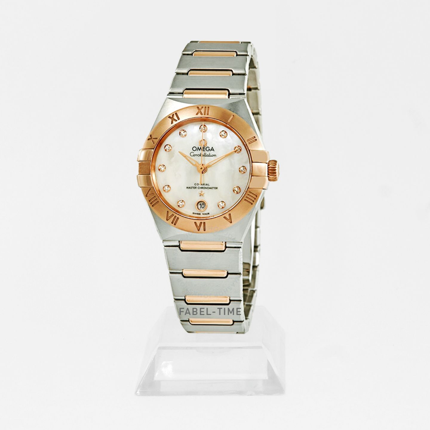 Omega Constellation 131.20.29.20.05.001 (2024) - Pearl dial 29 mm Gold/Steel case (1/1)