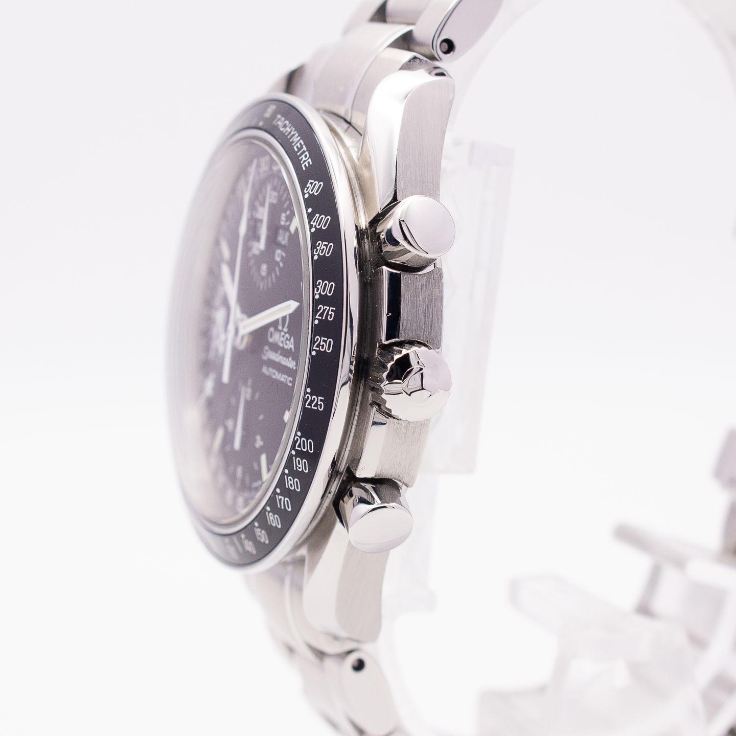 Omega Speedmaster Day Date 3520.50.00 (1999) - Black dial 39 mm Steel case (2/8)