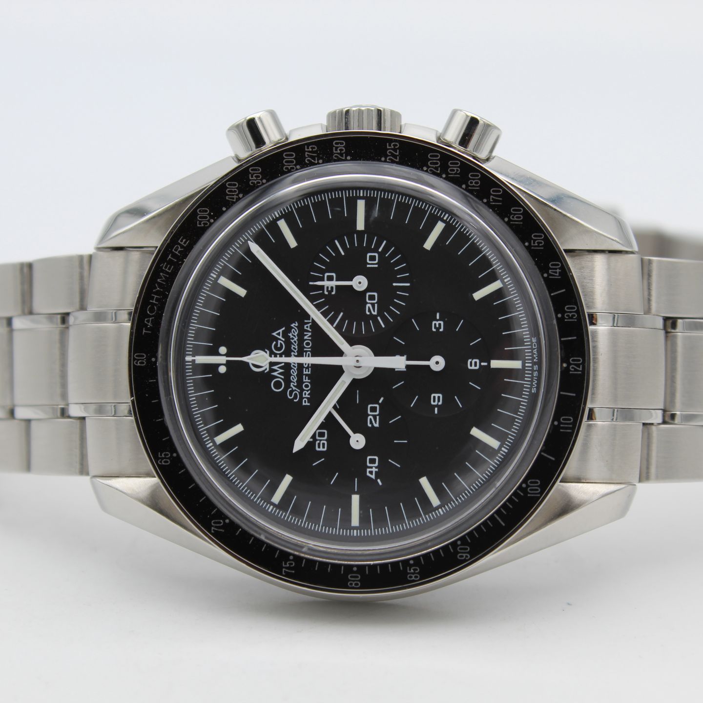 Omega Speedmaster Professional Moonwatch 3570.50.00 (2000) - Black dial 42 mm Steel case (5/8)