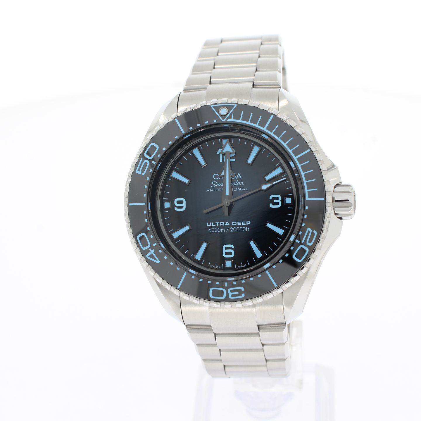 Omega Seamaster Planet Ocean 215.30.46.21.03.002 (2024) - Blue dial 46 mm Steel case (1/4)