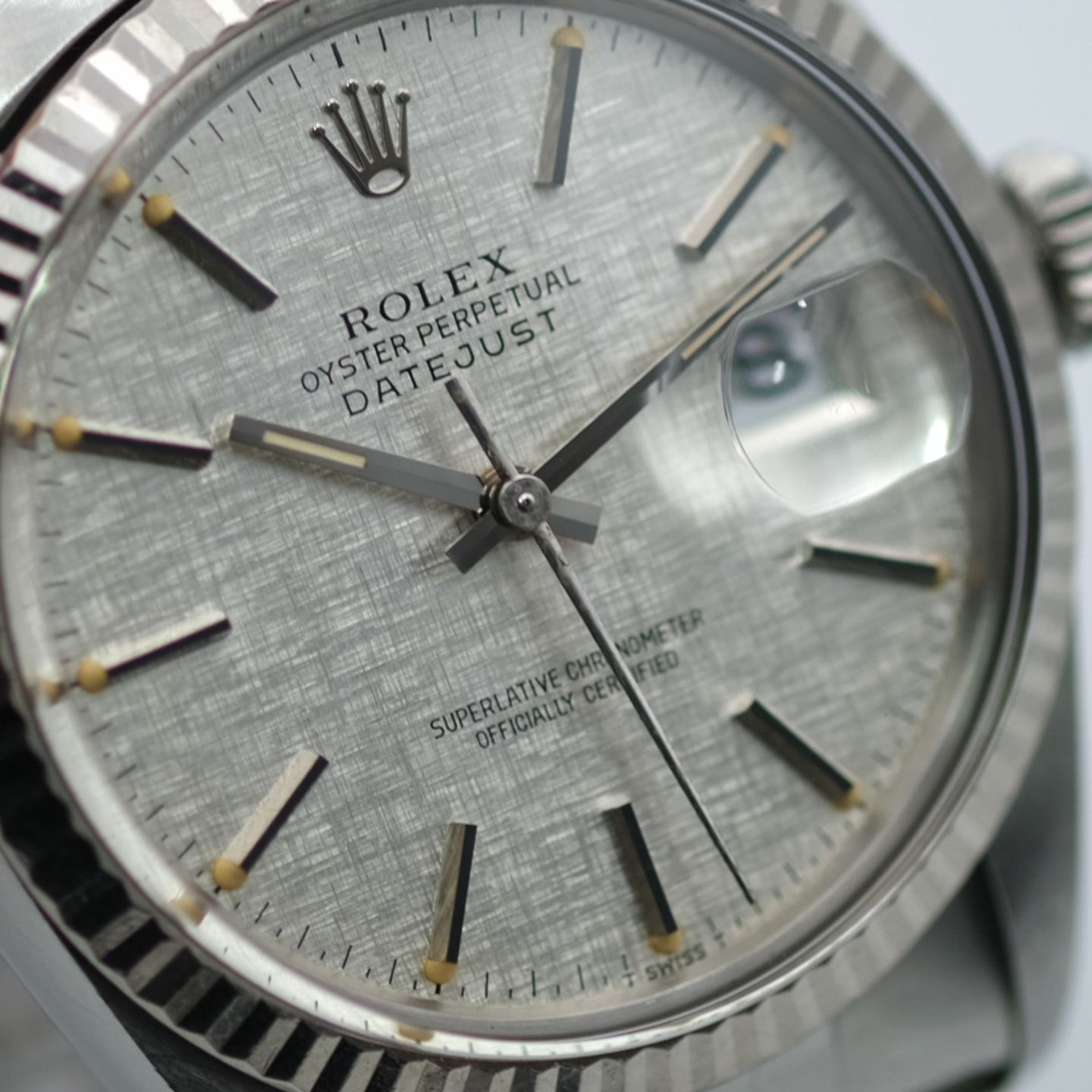 Rolex Datejust 36 16014 (1985) - Zilver wijzerplaat 36mm Staal (4/8)