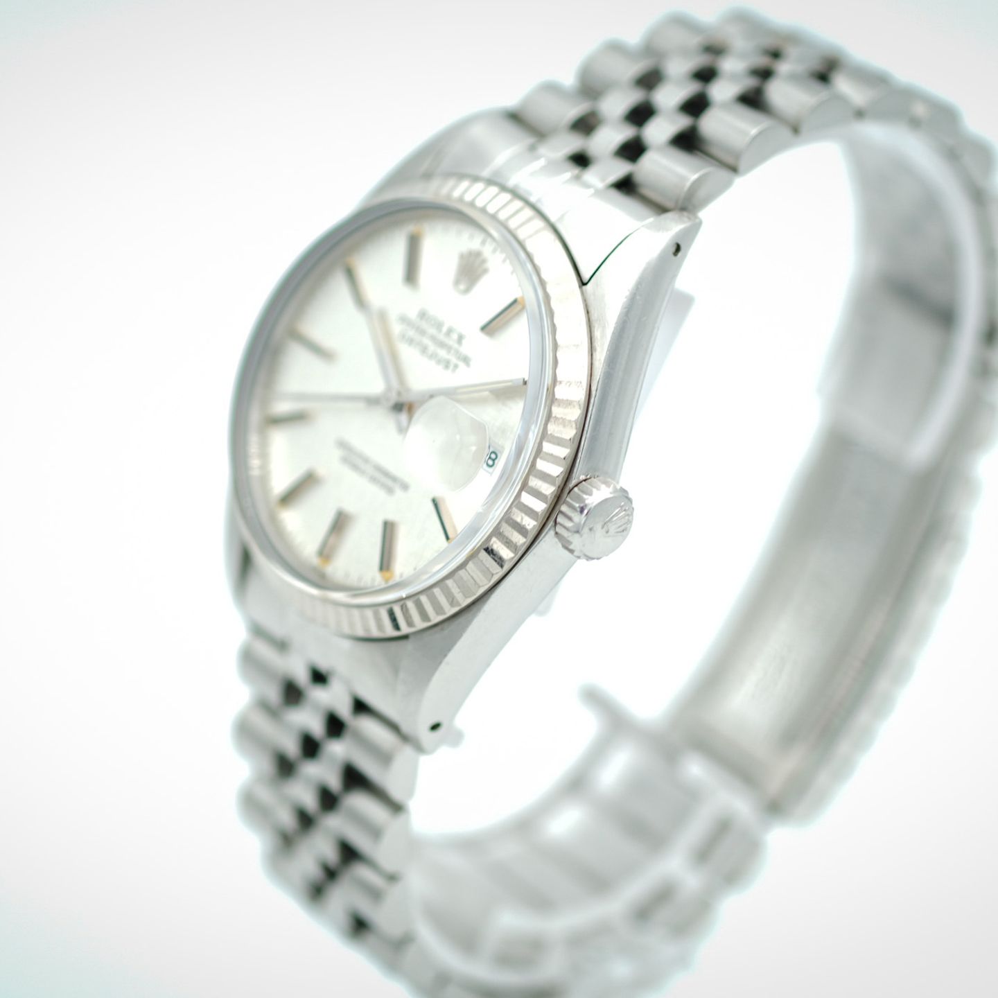 Rolex Datejust 36 16014 (1985) - Silver dial 36 mm Steel case (6/8)