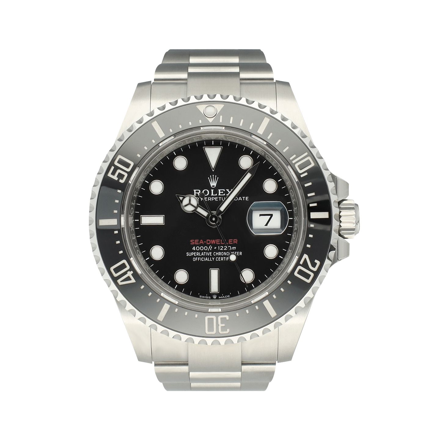 Rolex Sea-Dweller Deepsea 126660 (2024) - Zwart wijzerplaat 44mm Staal (2/8)