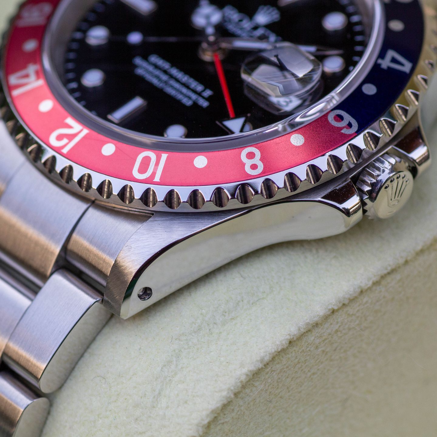 Rolex GMT-Master II 16710 (2001) - Zwart wijzerplaat 40mm Staal (5/8)